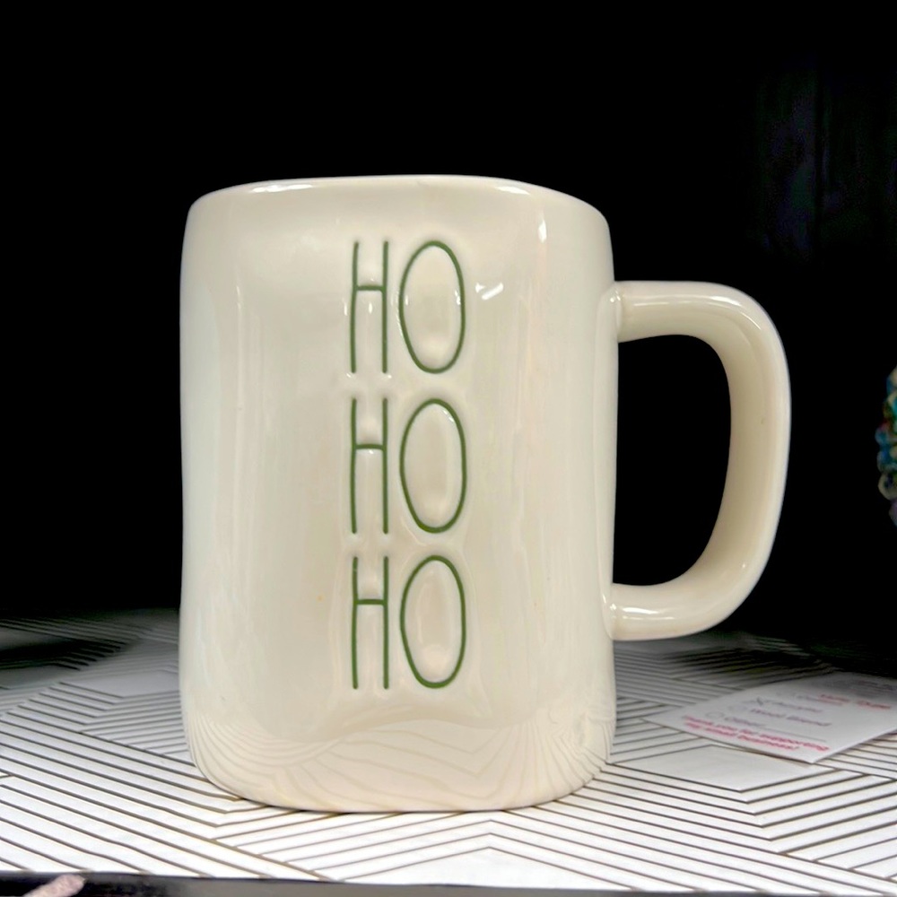 Rae Dunn “Ho, Ho, Ho” Ceramic Mug
